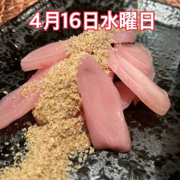 4月16日水曜日