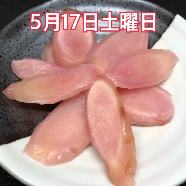 5月17日土曜日